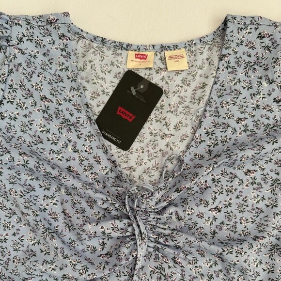 NWT Levi's Delray Short-Sleeve Mini Dress Size L - Picture 4 of 16